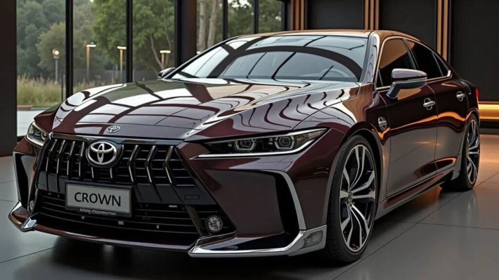 Toyota Crown 2026 Revealed : Premium Hybrid Sedan with Bold Styling