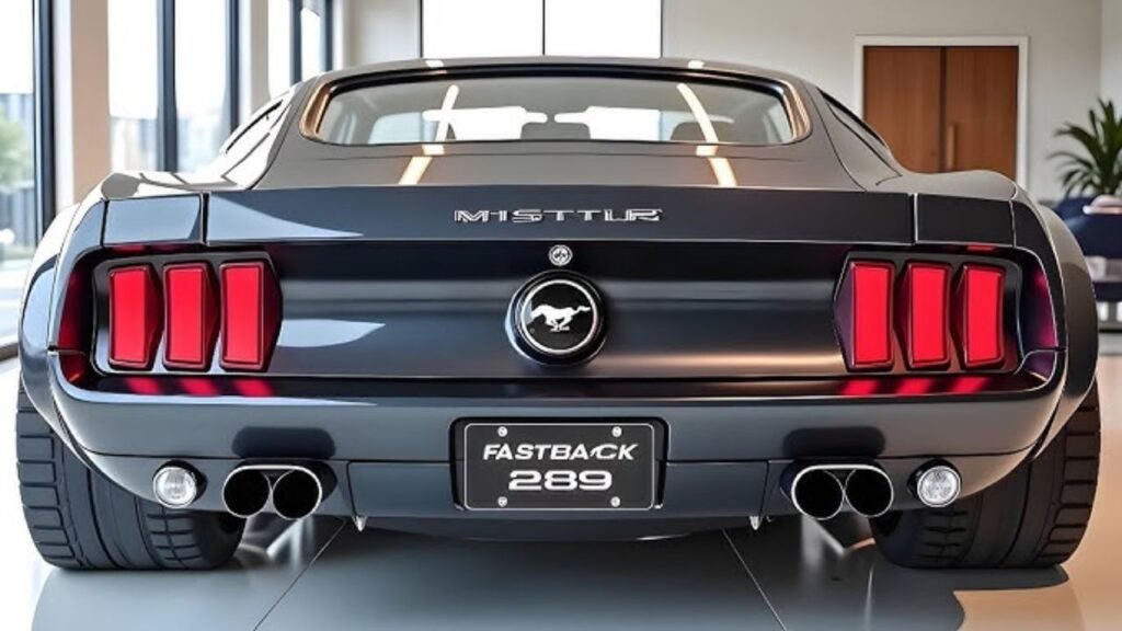 Mustang Fastback 289 2026 Revealed